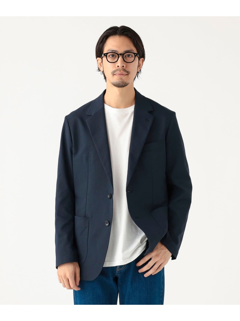 【SALE／30%OFF】ポリエステルスパン ツイル ジャケット(レギュラーフィット) B:MING by BEAMS ビーミング ライフストア バイ ビームス ジャケット・アウター テーラードジャケット・ブレザー ネイビー【RBA_E】【送料無料】[ Fashion]
