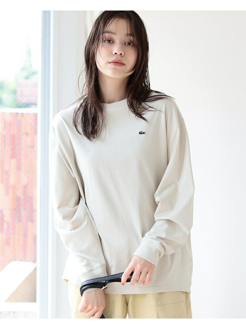 楽天市場 Sale Off Lacoste B Ming By Beams 別注 ラコステ コクーン ロングスリーブ Tシャツ 21aw B Ming By Beams ビーミング ライフストア バイ ビームス カットソー Tシャツ ベージュ ブラック Rba E 送料無料 Rakuten Fashion B Ming Life