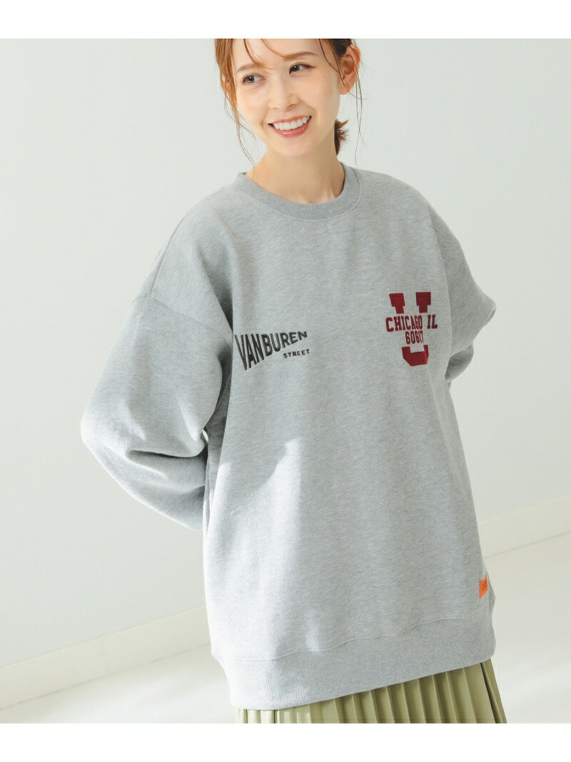 UNIVERSAL OVERALL ロゴ スウェット B:MING by BEAMS ビーミング ライフストア バイ ビームス トップス トレーナー  グレー ブラウン グリーン Rakuten Fashion 現金特価