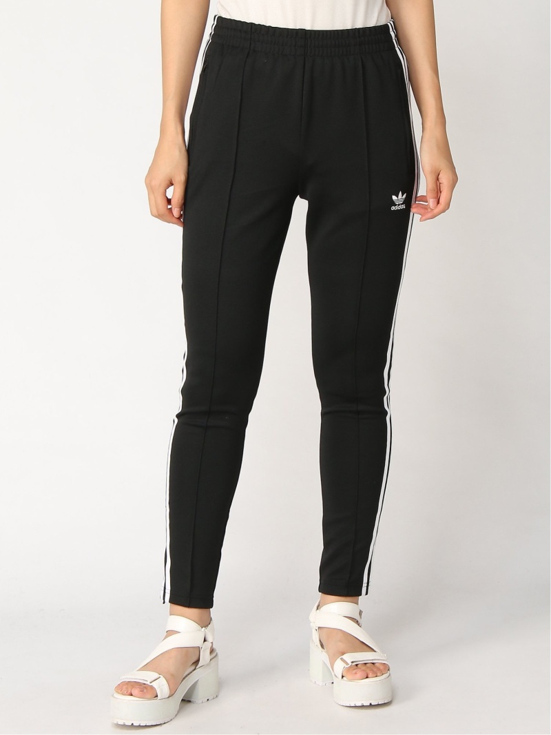 adidas three stripe track pants