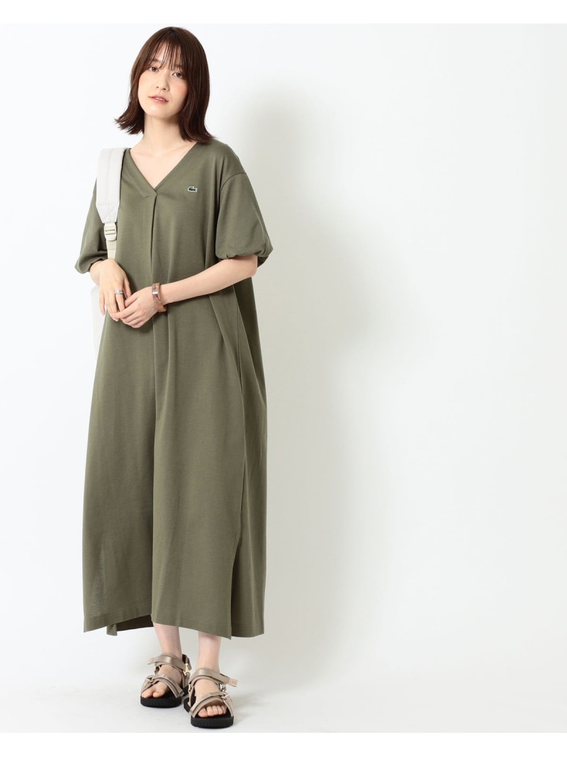 在庫一掃 楽天市場 Lacoste B Ming By Beams 別注 ギャザースリーブ ワンピース 21ss B Ming By Beams ビーミング ライフストア バイ ビームス ワンピース シャツワンピース ブラック ベージュ グリーン 送料無料 Rakuten Fashion B Ming Life Store By