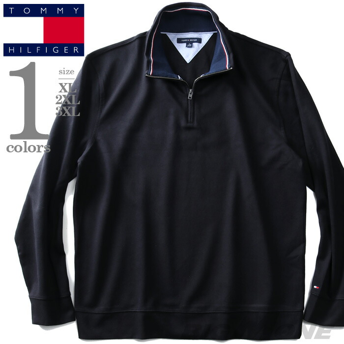 おすすめ ハーフジップ トミーヒルフィガー Hilfiger Tommy メンズ 大きいサイズ 長袖 13h1858 Usa直輸入 Tシャツ 13h1858 Kalnica Eu