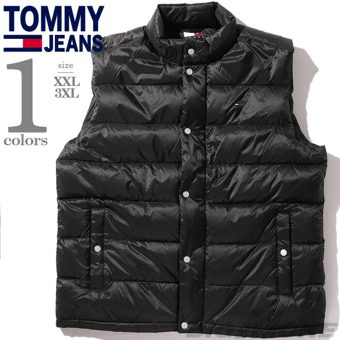 楽天市場】TOMMY JEANS トミージーンズ ダウンベスト DW18611
