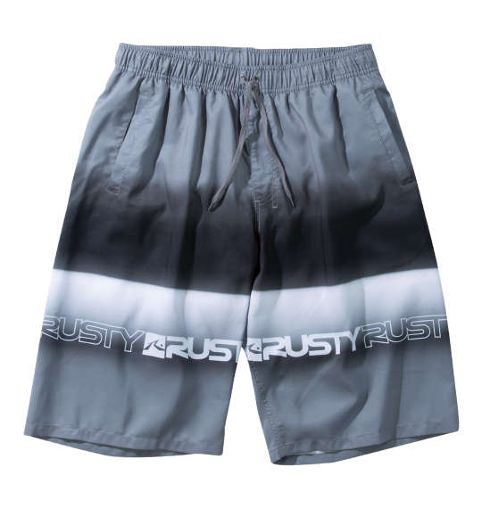 大きいサイズ メンズ RUSTY マイクロツイル サーフ パンツ ブラック 1274-5266-2 3L 4L 5L 6L