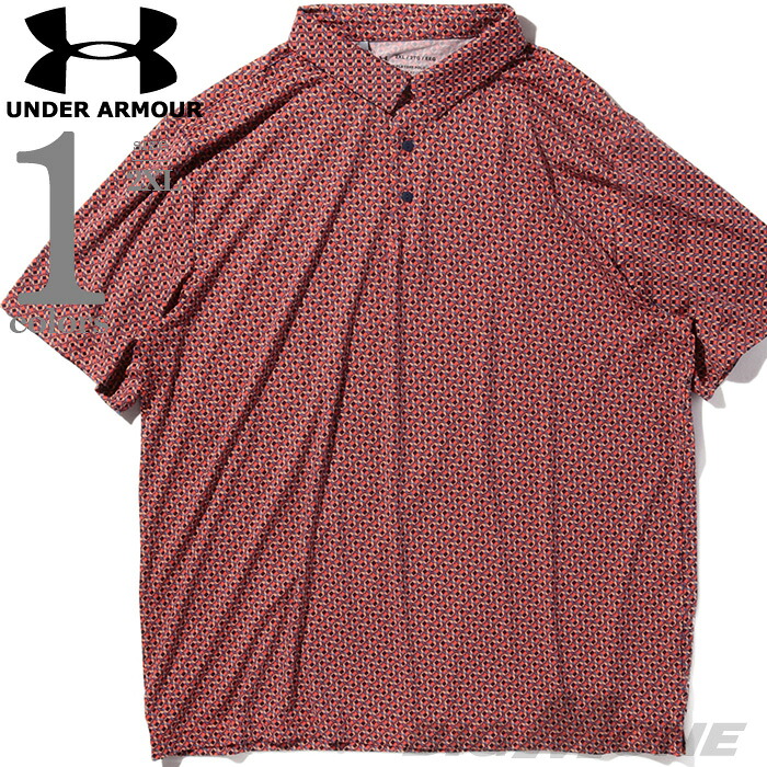 大きいサイズ メンズ UNDER ARMOUR アンダーアーマー 半袖 ポロシャツ USA直輸入 um0968