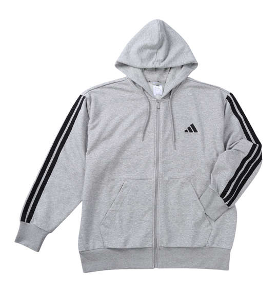 楽天市場】大きいサイズ メンズ adidas スウェット フルジップ