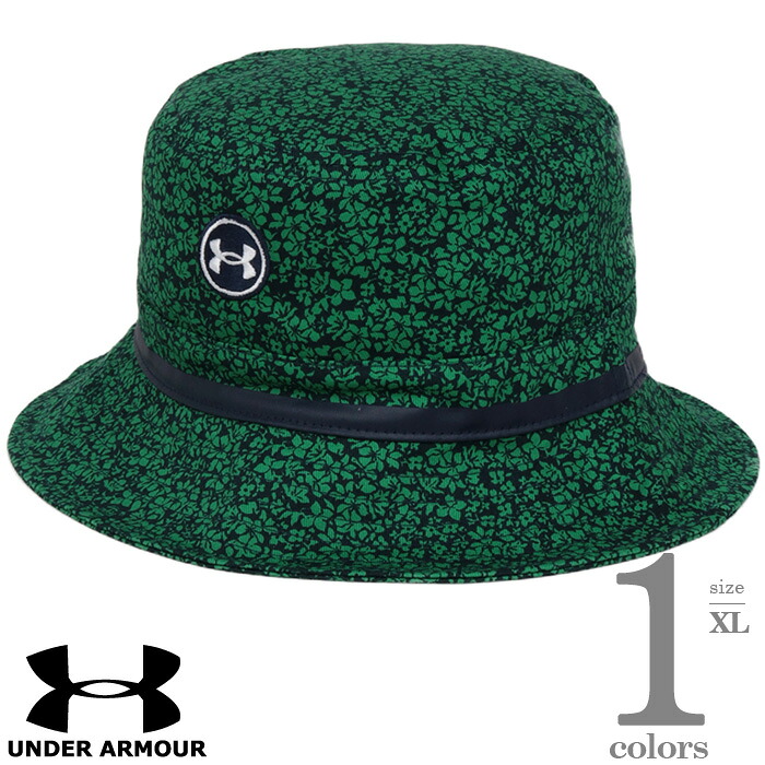 大きいサイズ メンズ UNDER ARMOUR アンダーアーマー バケット ハット 帽子 USA直輸入 1383483-410