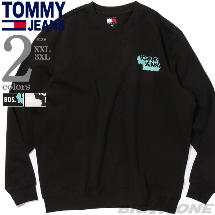 楽天市場】大きいサイズ メンズ TOMMY JEANS トミージーンズ ロング T