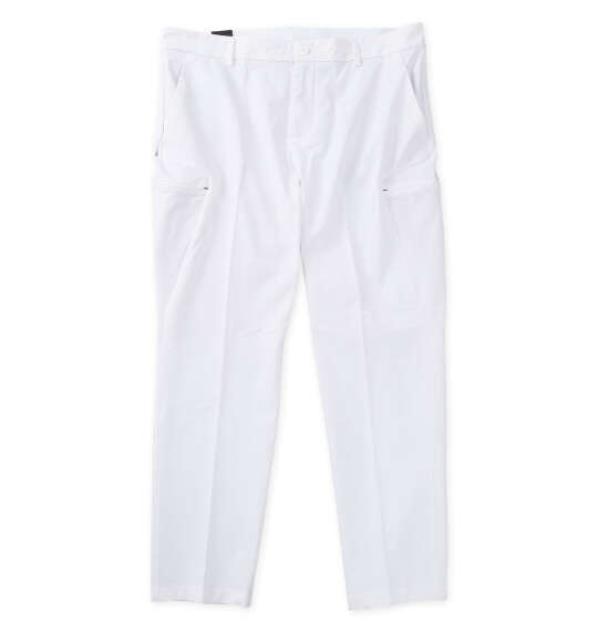 大きいサイズ メンズ adidas golf CLIMACOOL EX-STRETCH ACTIVEサイドポケット アンクル パンツ ホワイト 1274-6201-1 104 108