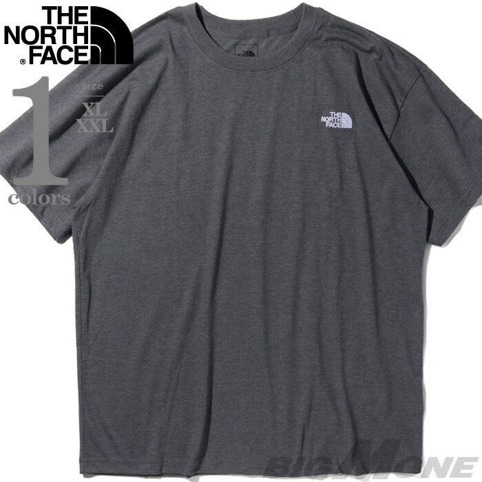 大きいサイズ メンズ THE NORTH FACE ノースフェイス ロゴ刺繍 半袖 Tシャツ USA直輸入 nf0a84gd-gaz
