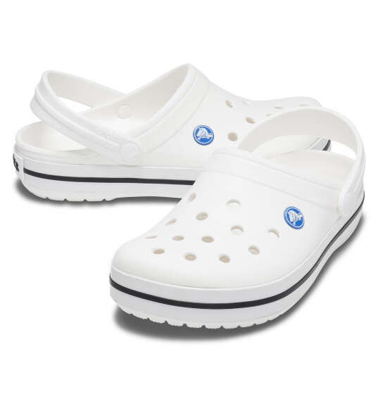 大きいサイズ メンズ crocs サンダル CROCBAND CLOG ホワイト 1240-6206-4 M11 M12 M13