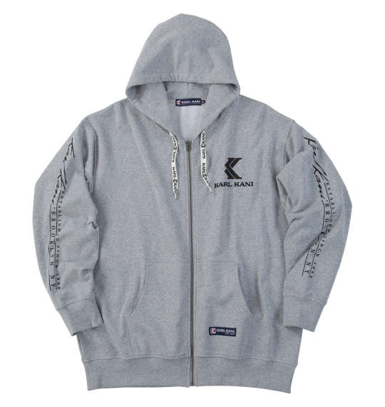 楽天市場】パーカー KARL KANI 大きいサイズ メンズ ジップパーカ