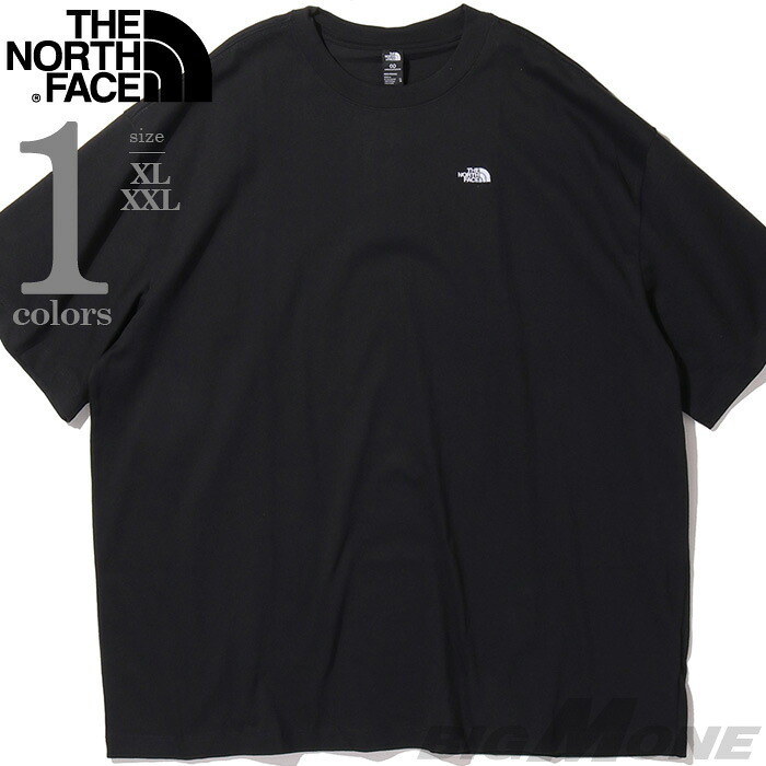大きいサイズ メンズ THE NORTH FACE ノースフェイス ロゴ刺繍 半袖 Tシャツ USA直輸入 nf0a8evw-jk3