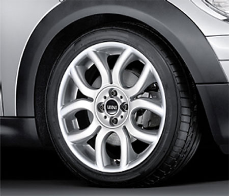 楽天市場】BMW MINI アロイ ホイール 7J×17 ET48 コニカル