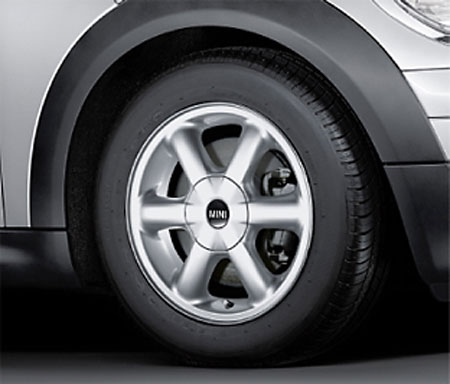 BMW MINI アロイ ホイール 5.5X15 ET45 ローテーター スポーク R101 ブライト シルバー R50 R52 R55 R56 R57|BMモーターパーツ BMW純正品専門店
