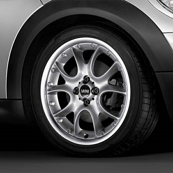 楽天市場】BMW MINI アロイ ホイール 7×17 ET48 ブラック スター