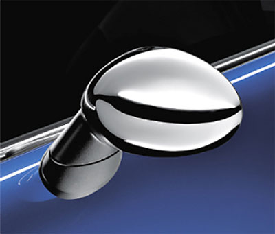 楽天市場】【BMW MINI 純正 】クローム ミラーキャップ クラブマン R55