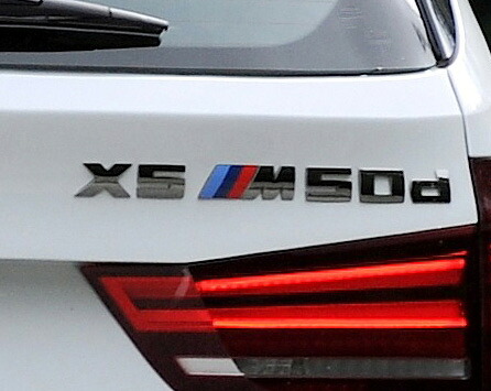 BMW 純正 F15 X5 M50d リア エンブレム｜BMモーターパーツ BMW純正品専門店