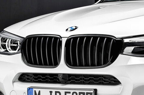 BMW F25 X3 F26 X4 ブラック キドニー グリル 左右セット 2014年4月～ 23,086円