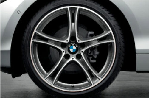BMW 純正 アロイホイール F22 2シリーズ ダブルスポーク スタイリング361 バイカラー フェリック グレー バーニッシュ フロント用 単体 1本 7.5J&times;19｜BMモーターパーツ BMW純正品専門店