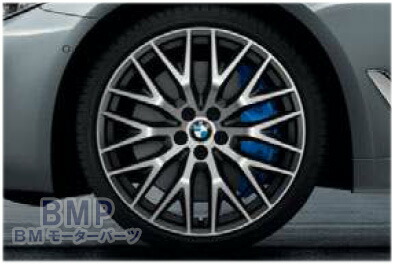 楽天市場】BMW 純正 アロイ ホイール G30 G31 5シリーズ ダブルスポーク スタイリング664M チタン シルバー 単体 1本 リア用  9J×19 : BMモーターパーツ BMW純正品専門店