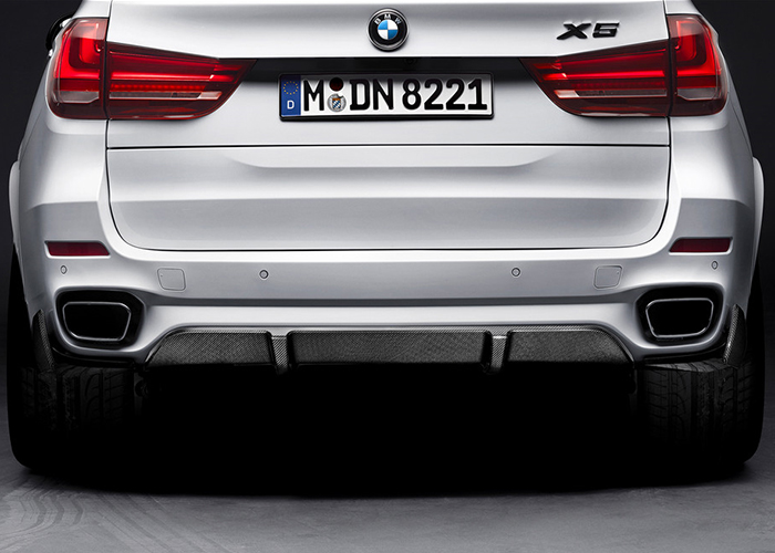 【楽天市場】BMW 純正 接着剤付き F15 X5 M Performance カーボン リア ディフューザー パフォーマンス：BMモーター
