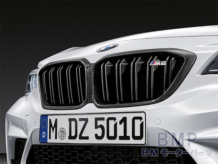 楽天市場】BMW F87 M2 M Performance ブラック キドニーグリル
