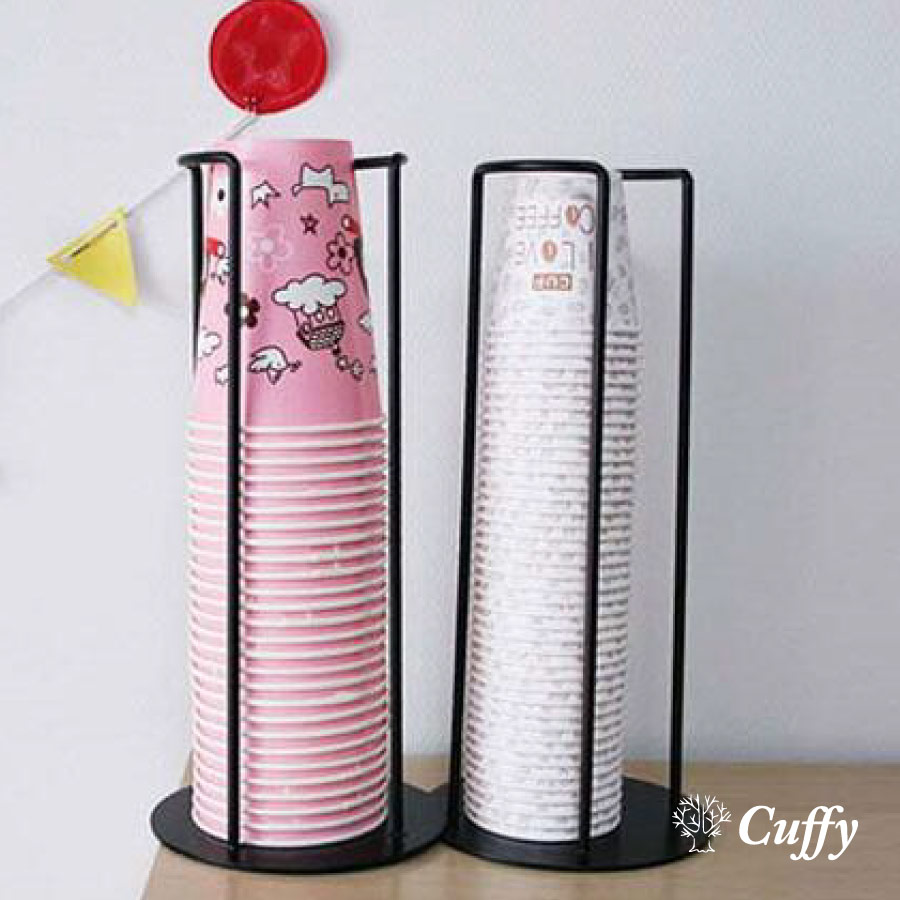 【楽天市場】紙コップホルダー カフェ グッズ テイクアウト キッチン収納 使い捨て カップ収納 コップ収納 コーヒー プラカップ クリアカップ