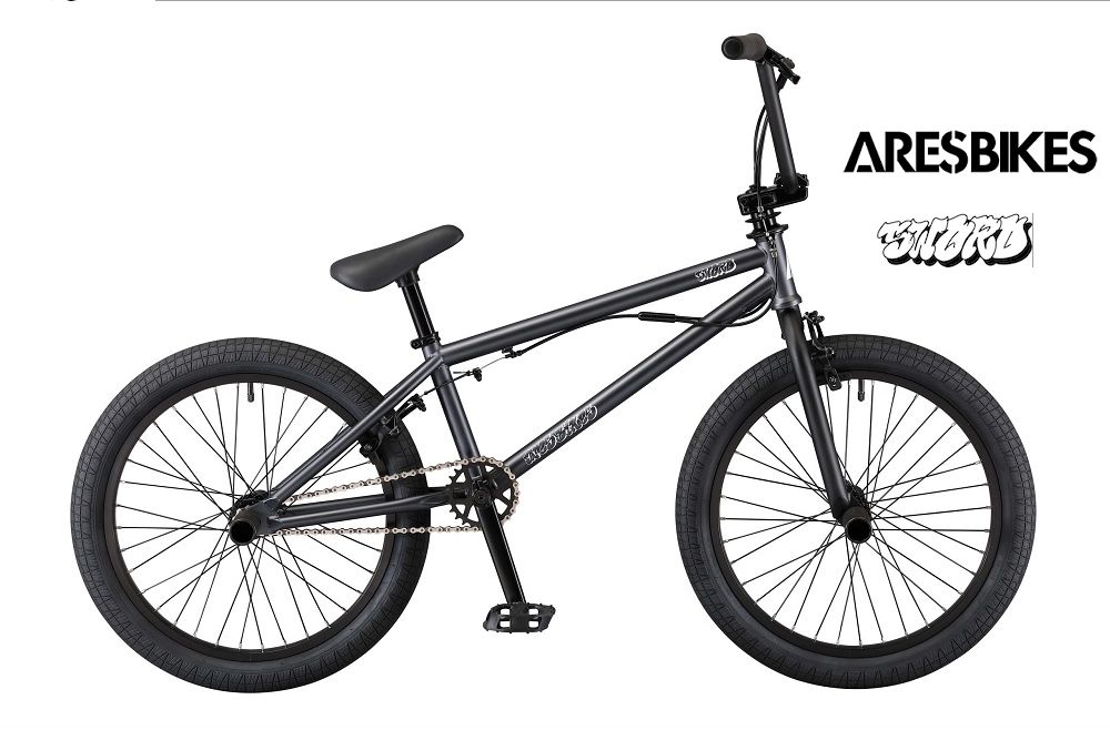 楽天市場 21年モデル Ares Bikes Sword フレームサイズ19 5 M B Gray アーレス ソード Bmx 完成車 フラットランド 入門用に最適 Flatland Street Bmxdepo