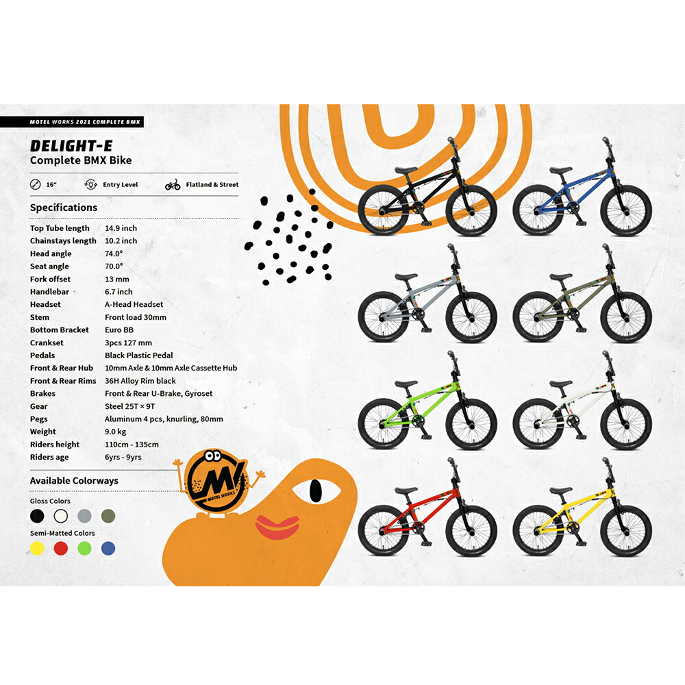 楽天市場 Nous Story Complete Bmx 50台限定生産モデル ヌース フラットランド フリースタイル 完成車 インチ 大人用 Bmxdepo