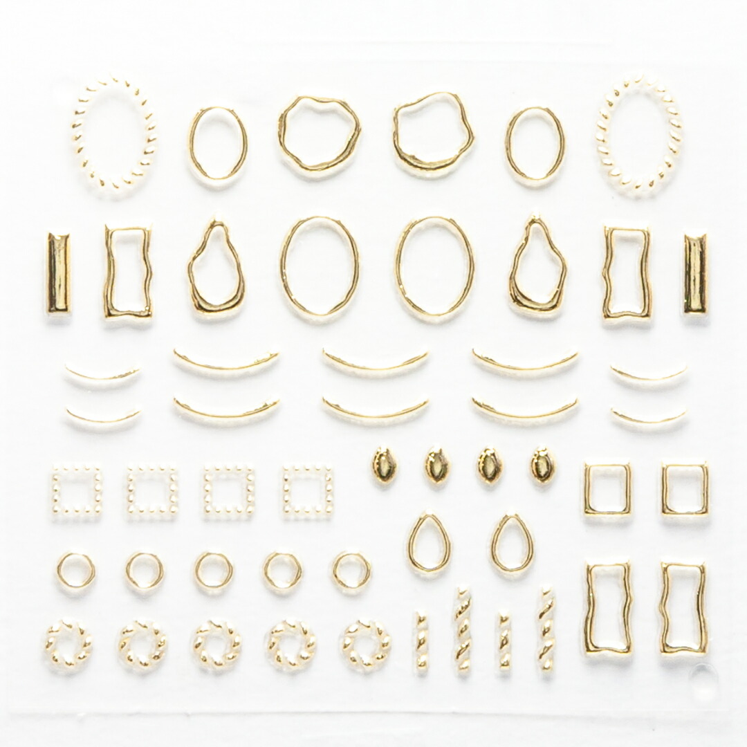 Mimits バラエティーネイルシール 1シート 03 エヌ ビー 在庫一掃売り切りセール 03