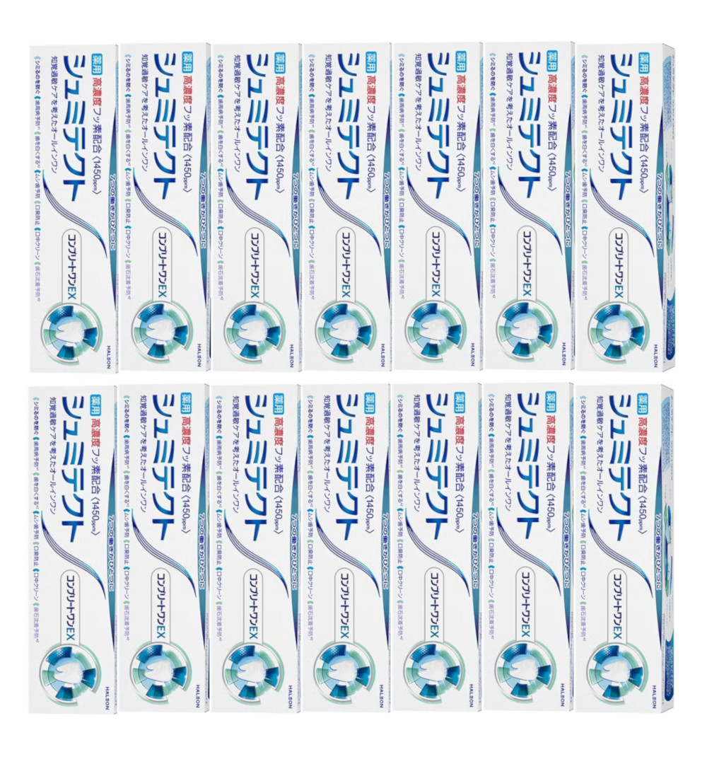 シュミテクト コンプリートワンEX フッ素配合 1450ppm 90g&times;14【14個セット】 歯磨き粉｜ビネットＳｈｏｐ店