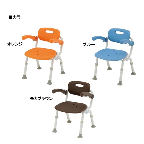 【送料無料】シャワーチェア［ユクリア］コンパクトSPおりたたみN / PN-L41321D　PN-L41321A PN-L41321BR【パナソニック】【入浴イス】【椅子】【防カビ】【やわらかクッション】【お風呂】【入浴椅子】【介護】｜ビネットＳＨＯＰ39店