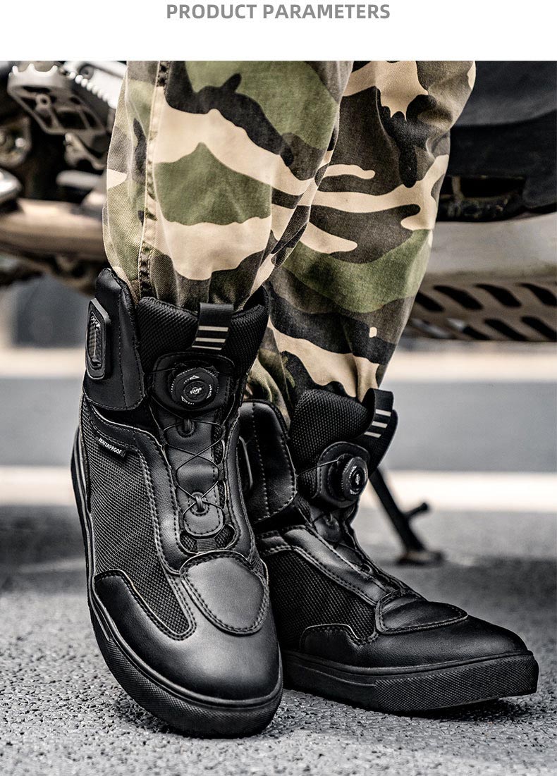 ライディングブーツ 黒 楽天市場】ブラック 26.5 バイクブーツ メンズ ライディングシューズ