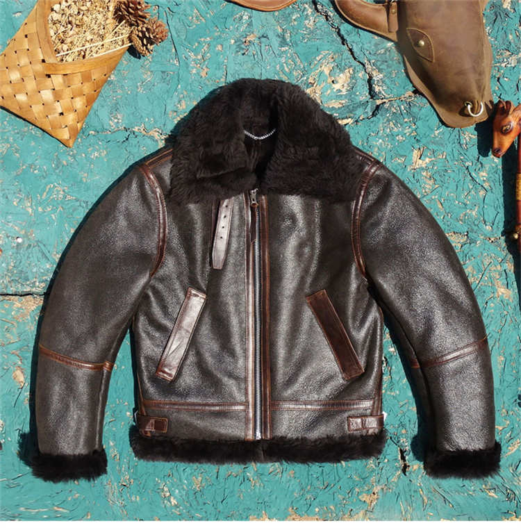 リアルムートン フライトジャケット 本革 グレー ファー ヴィンテージ古着 楽天市場】ムートン コート メンズ 中古 ジャケット 重厚