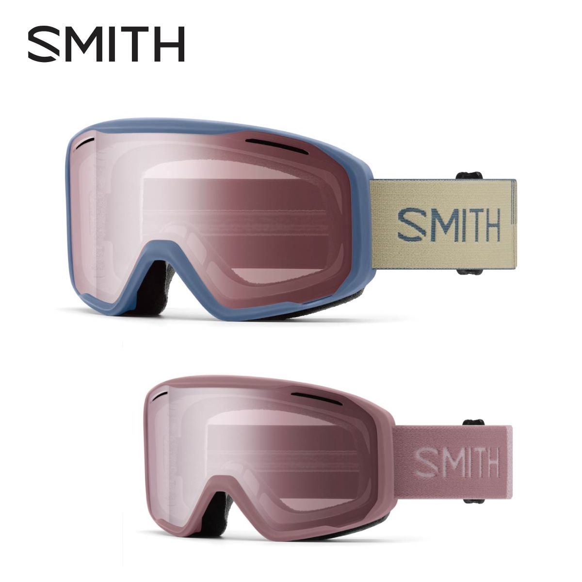 SMITH スミス スノボゴーグル メンズ レディース＜2026＞Blazer / ブレイザー【眼鏡・メガネ対応ゴーグル】【ASIAN FIT】【ミラー】 日本正規品｜スノーボード専門店B-BRANDS