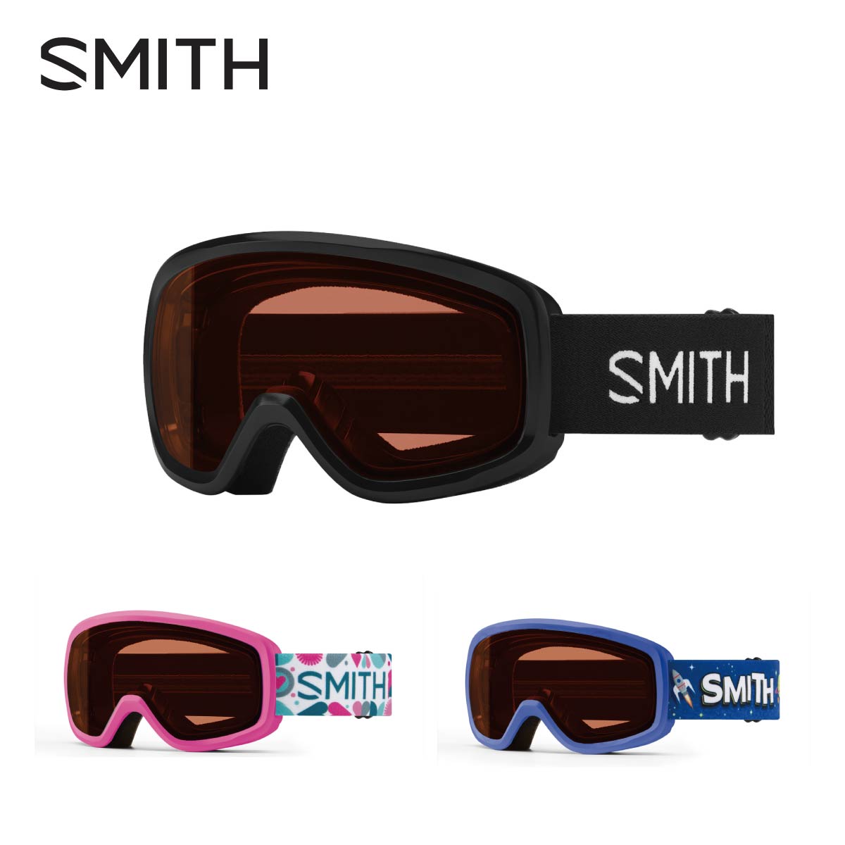 SMITH スミス スノボゴーグル キッズ ジュニア＜2026＞Snowday / スノーデイ 〔RC36レンズ〕【眼鏡・メガネ対応ゴーグル】 日本正規品
