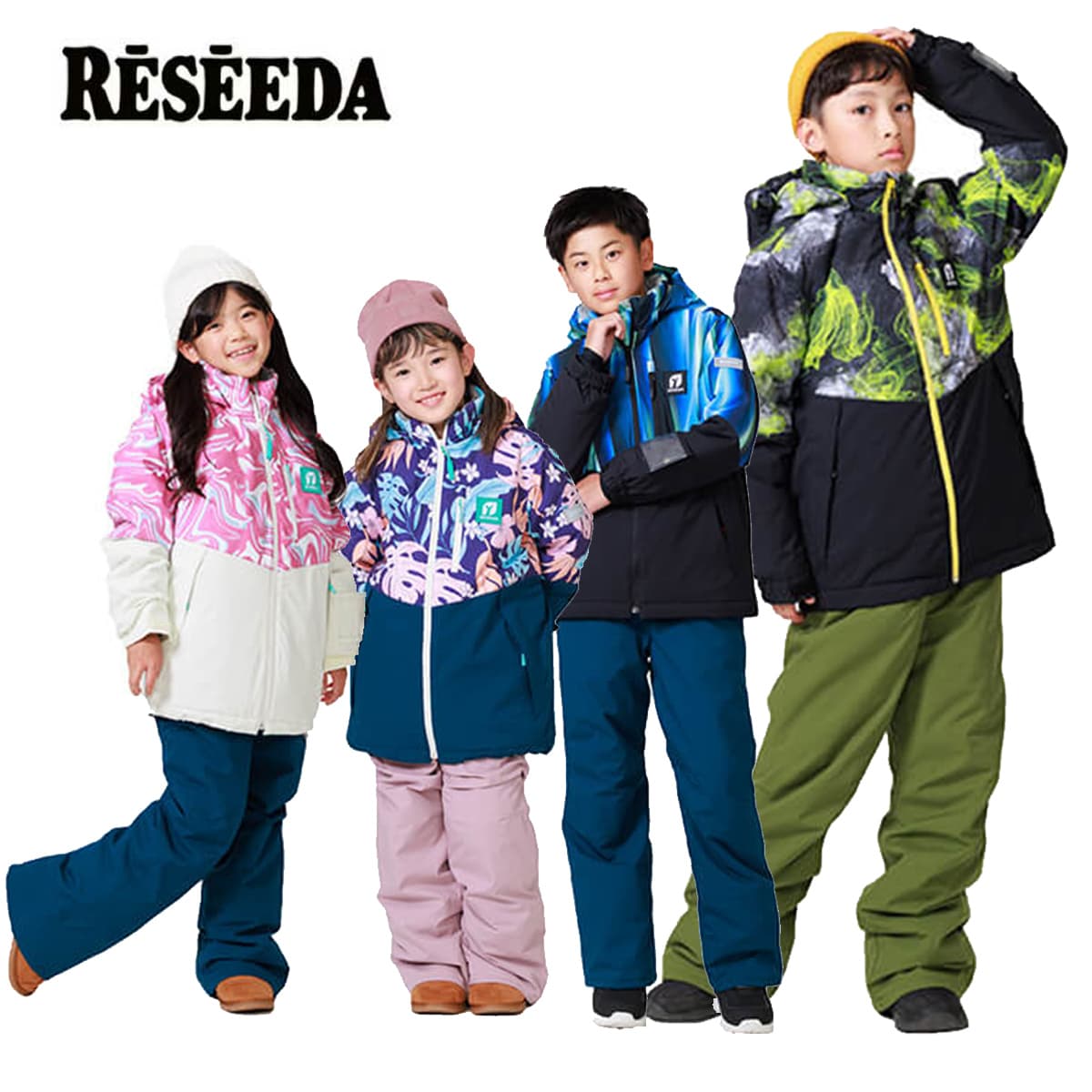 楽天市場】RESEEDA レセーダ スノボウェア 上下セット キッズ ジュニア