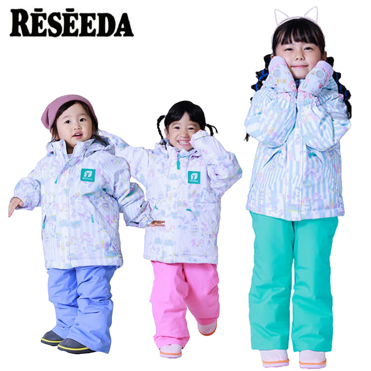 RESEEDA レセーダ スノボウェア 上下セット キッズ ジュニア＜2026＞RES58004 / TODDLER SUIT