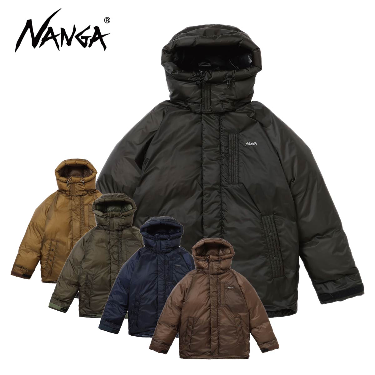 ダウンジャケット メンズ スノボジャケット NANGA ナンガ ダウン ＜2025＞ AURORA TEX LIGHT UTILITY DOWN JACKET / ｵｰﾛﾗﾃｯｸｽﾗｲﾄﾕｰﾃｨﾘﾃｨｰﾀﾞｳﾝダウンﾄ / ND2441-1A103-A