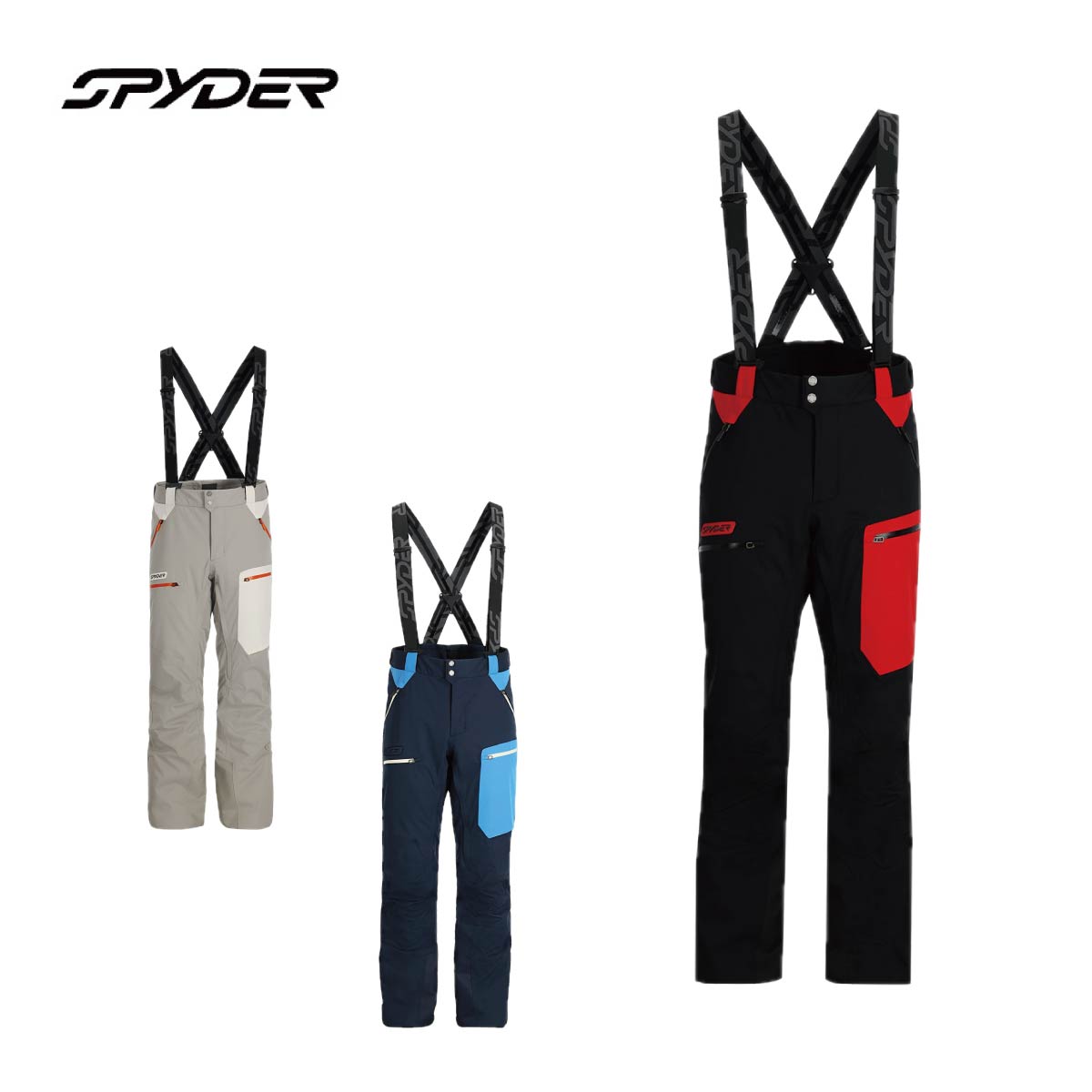 スノボウェア スノボパンツ パンツ SPYDER スパイダー メンズ＜2025＞38SA125312 / PROPULSION PANTS｜スノーボード専門店B-BRANDS