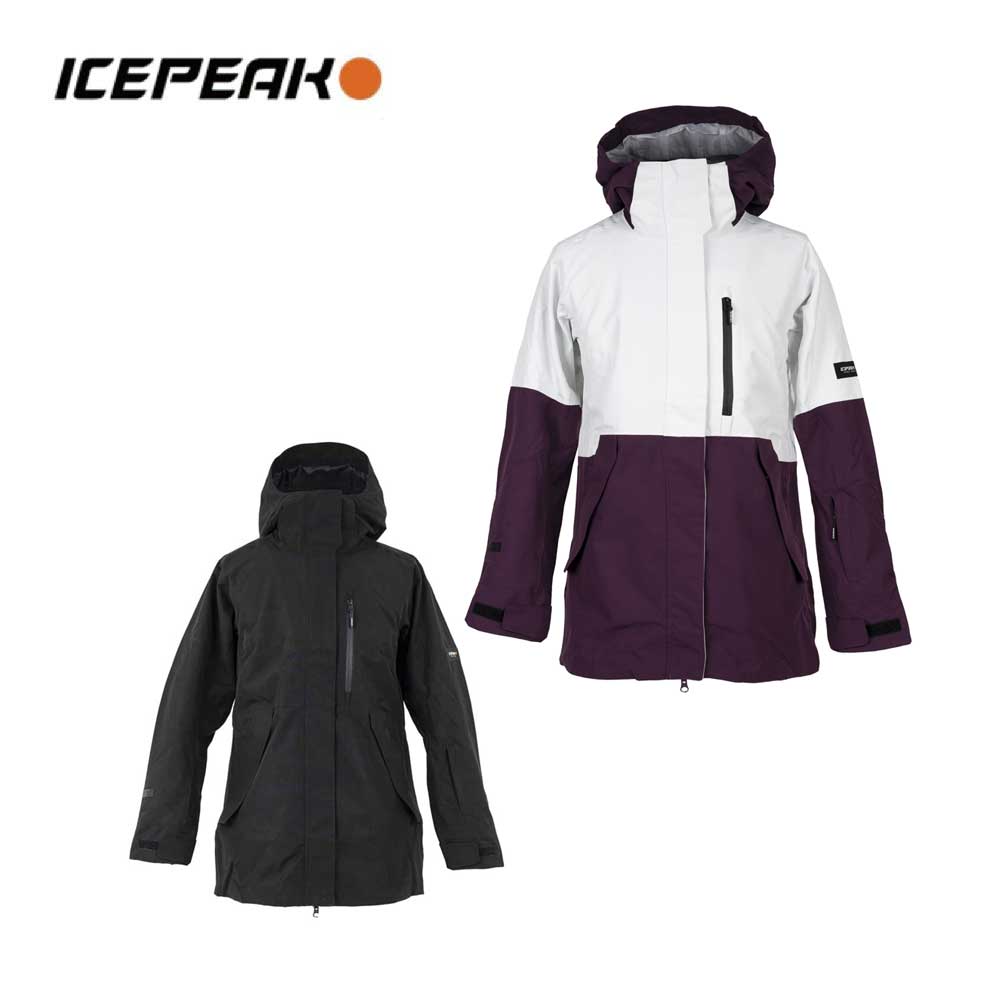 ICEPEAK アイスピーク スノボウェア ジャケット レディース＜2025＞ ICEPEAK CABOT / WM SHELL JACKET / 653220528｜スノーボード専門店B-BRANDS