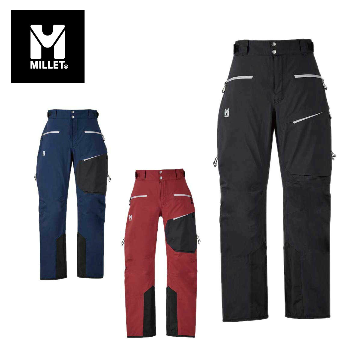 スノボウェア スノボパンツ パンツ MILLET ミレー メンズ レディース＜2026＞TYPHON WARM NX STEEP PANT M / MIV03154｜スノーボード専門店B-BRANDS