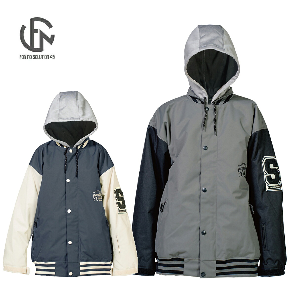 FOR NO SOLUTION 49 フォーノーソリューション49 スノボ スノーボード ウェア/ユニセックス/ジャケット＜2026＞FN-2514 / STADIUM JACKET