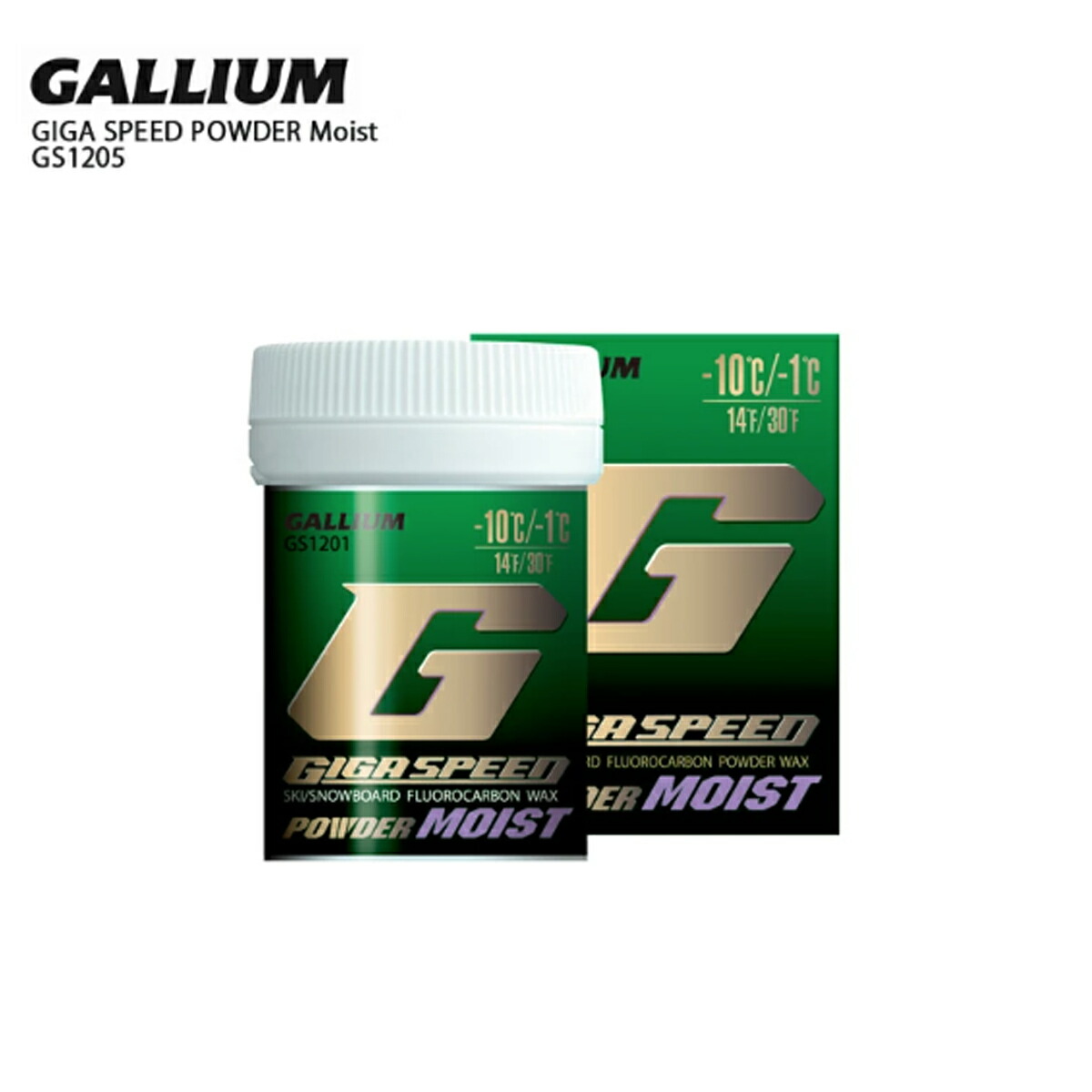 GALLIUM ガリウム ワックス GIGA SPEED POWDER Moist GS1205 〔30g〕パウダー スノボ スノーボード スノーボード スノボ