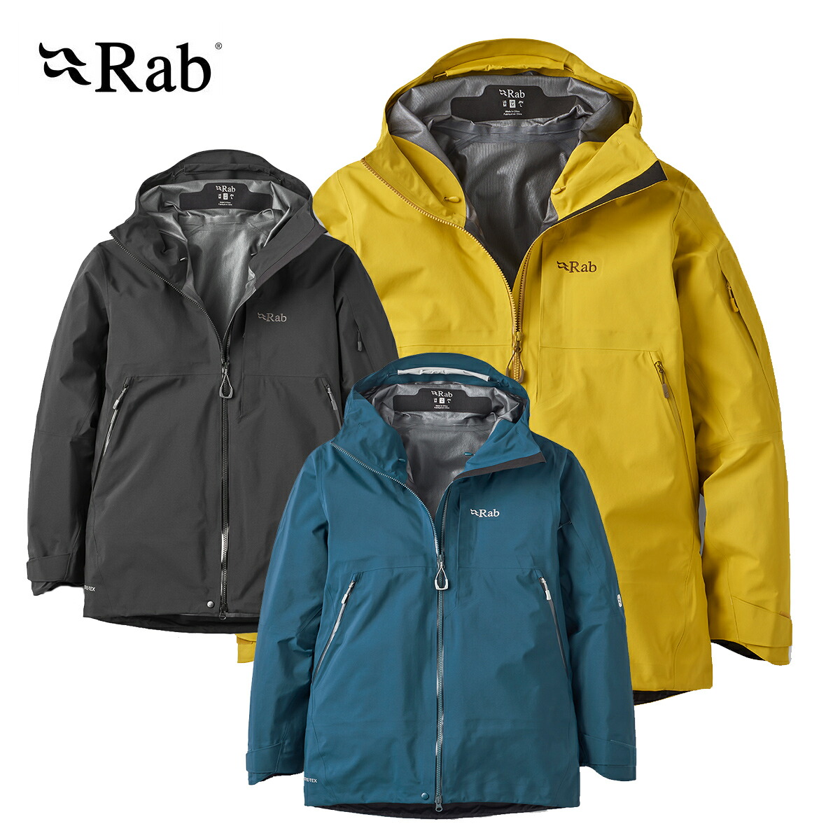 Rab ラブ スノボウェア アウター ジャケット メンズ レディース ＜2026＞QWI-59 / Khroma Diffuse GTX Jacket【GORE-TEX】