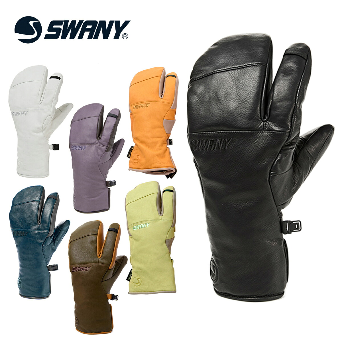 SWANY スワニー スノボグローブ メンズ＜2026＞SX-113 / Valcan【GORE-TEX】【ミトン】｜スノーボード専門店B-BRANDS