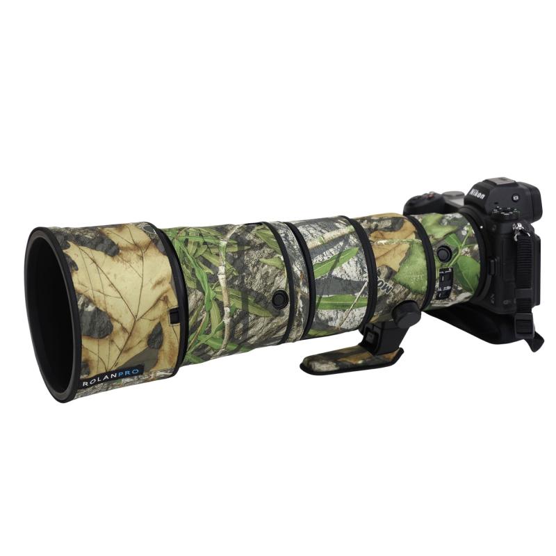 ROLANPRO 防水レンズカバー Nikon Z 600mm F6.3 VR S 対応 望遠レンズ用 保護カバー キズ防止 野鳥撮影 レインカバー カモフラージュ｜ボーダーマーケット