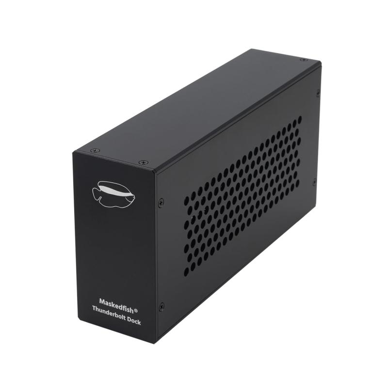 Maskedfish Thunderbolt 3 / 4 &amp; USB4 対応 PCIe 拡張ボックス eGPUドック PCIe 3.0 x16スロット搭載 NVIDIA P600 / T1000 GPU グラフィックボード対応 アルミ製筐体 ノー｜ボーダーマーケット 28,417円