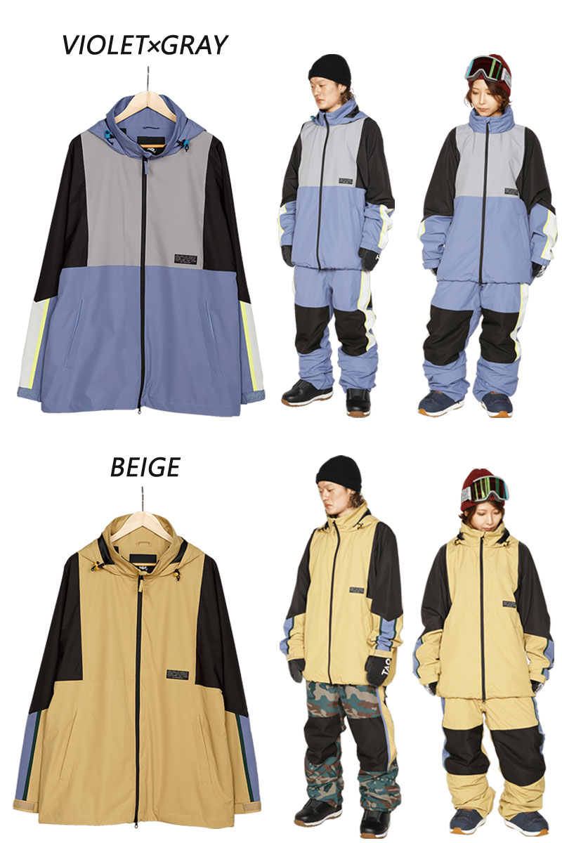 スノーボード メンズ ジャケット エスケープ トラックジャケット レディース
